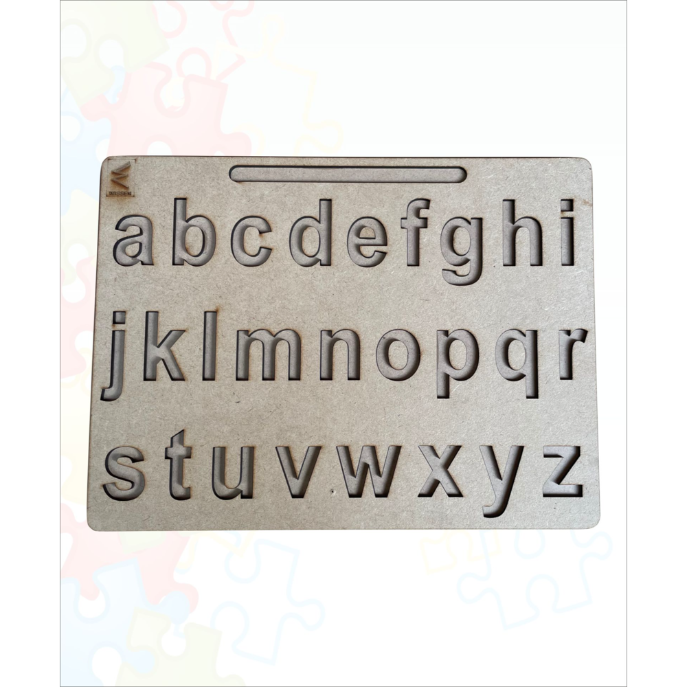 Wooden Small Alphabet Tracing board