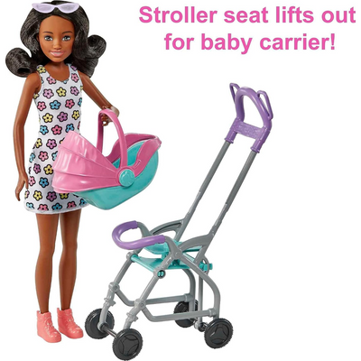 Original Barbie Skipper Babysitters Inc Playset Doll