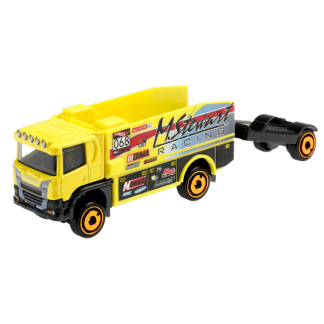 Licensed Diecast Hotwheels Scania Rally Toy Track Truck