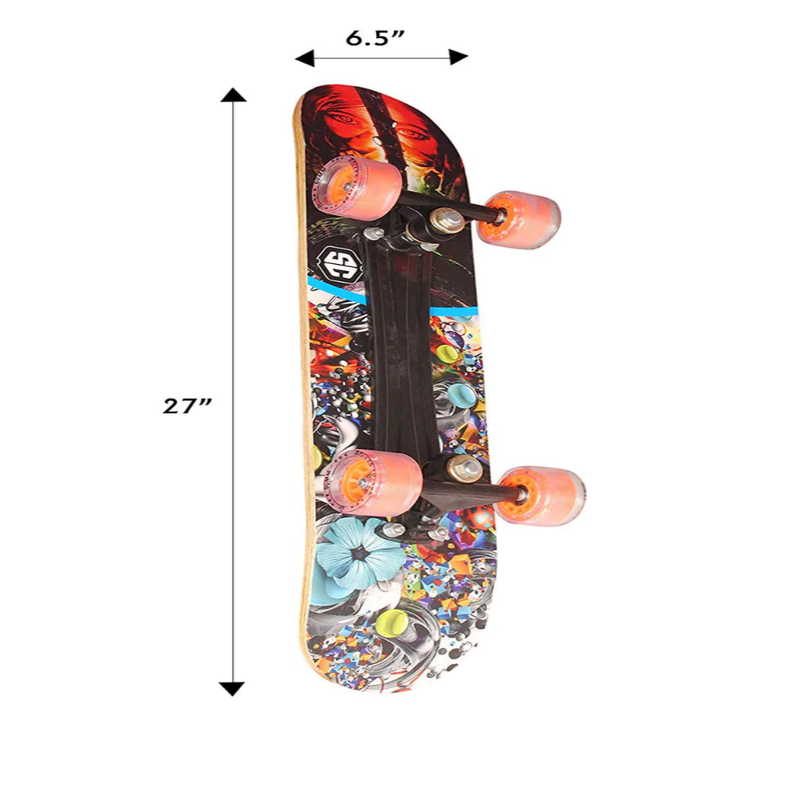 Skateboard (Destructor Drop-in) - Specially Designed with Grip Tape