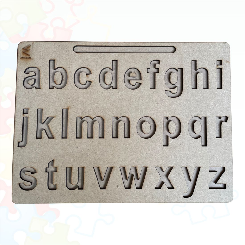 Wooden Small Alphabet Tracing board