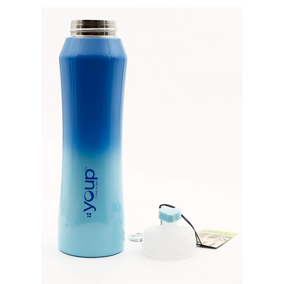 Youp Thermosteel Light Blue and Dark Blue Color Water Bottle PASSION901 - 900 ml