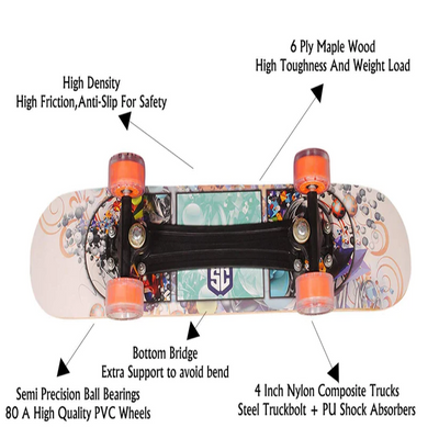 Skateboard (Tornado Stunts) - Fiber Skateboard