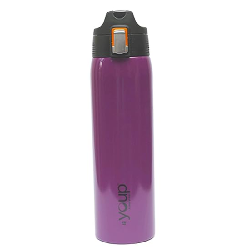 Youp Thermosteel Purple Color Water Bottle ROYAL - 750 ml