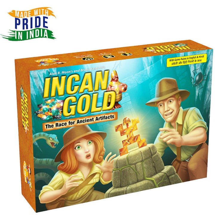 Incan Gold (Multiplayer Fun Press-Your-Luck Game)