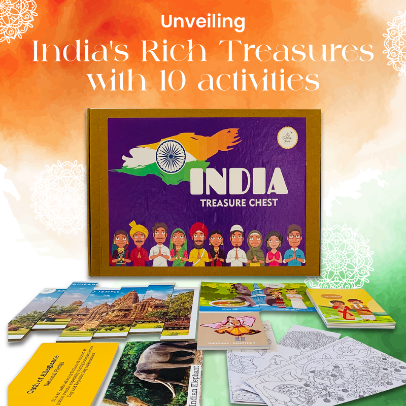 India Treasure Chest Activity Box