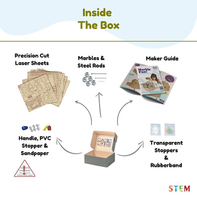 DIY STEM Marble Fun Construction Kit