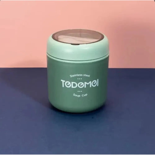CuddleNest Stainless Steel Thermal Soup Cup Lunch Box - 530ml