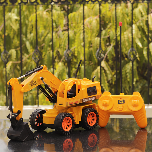 Remote Controlled Excavator Crane Toy - Cheetah Truck | Assorted Colors (5-10 Years)