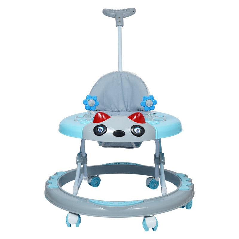 Jerry Musical Activity Walker With Parental Control Rod (9 Months to 1.5 Years) | COD Not Available | Blue