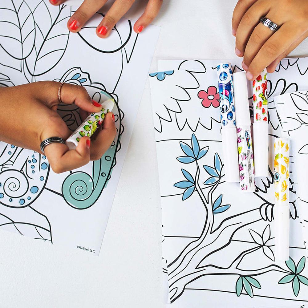 Scentos Scented Mega Activity Set 2.0 | Crayons, Markers, Paints & Stickers (3-12 Years)