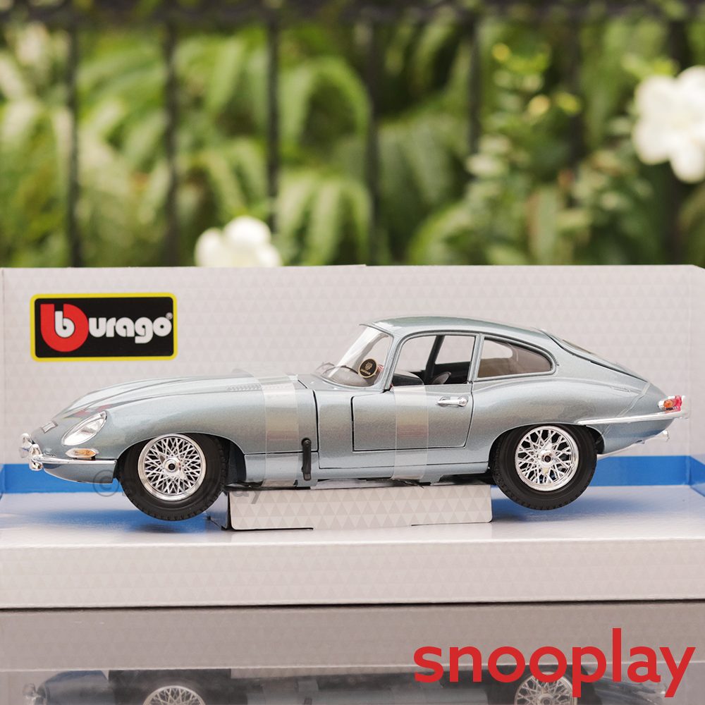 Original Licensed Jaguar E-type Coupe Diecast Car | 1:18 Scale 