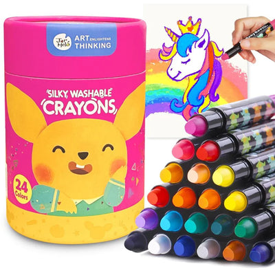 Baby Roo Silky Washable Crayon