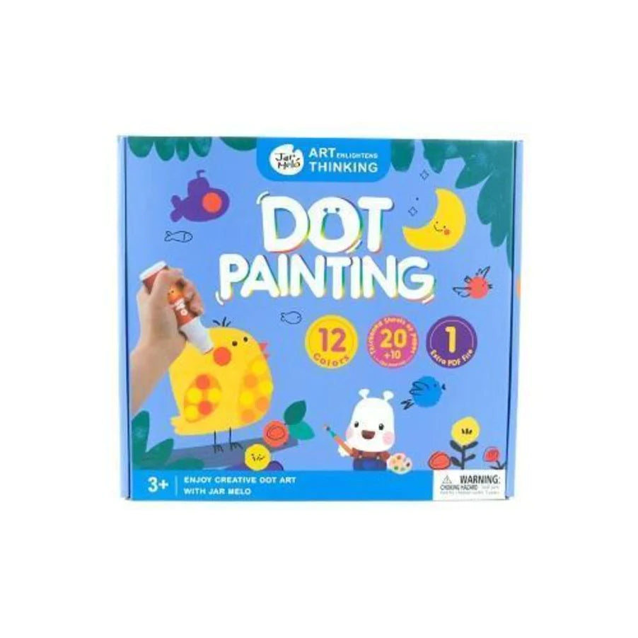 Dot Painting Kit (Water Based Dye) Jar Melo