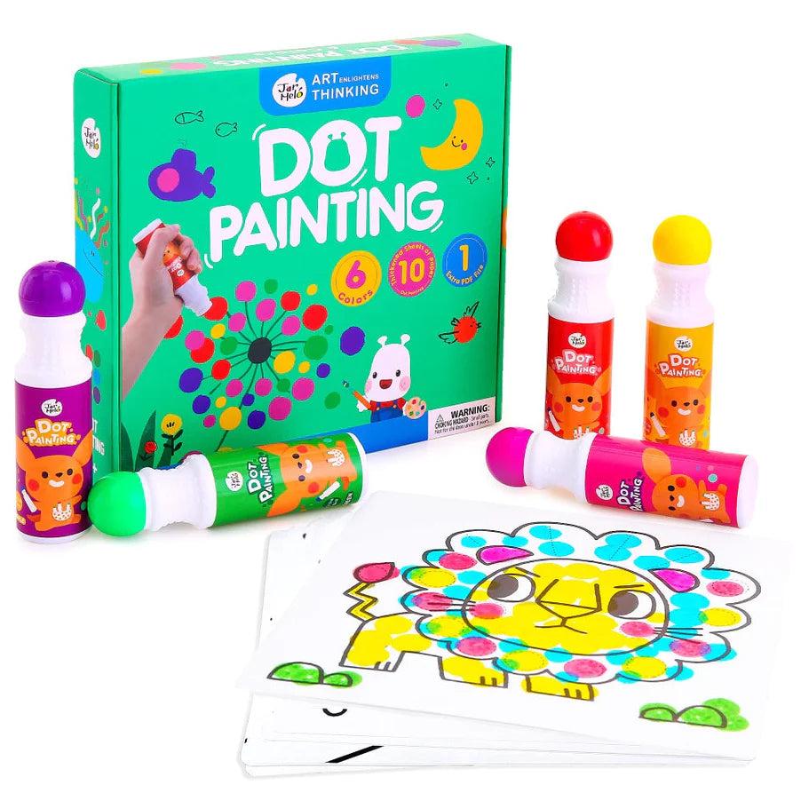 Dot Painting Kit (Water Based Dye) Jar Melo