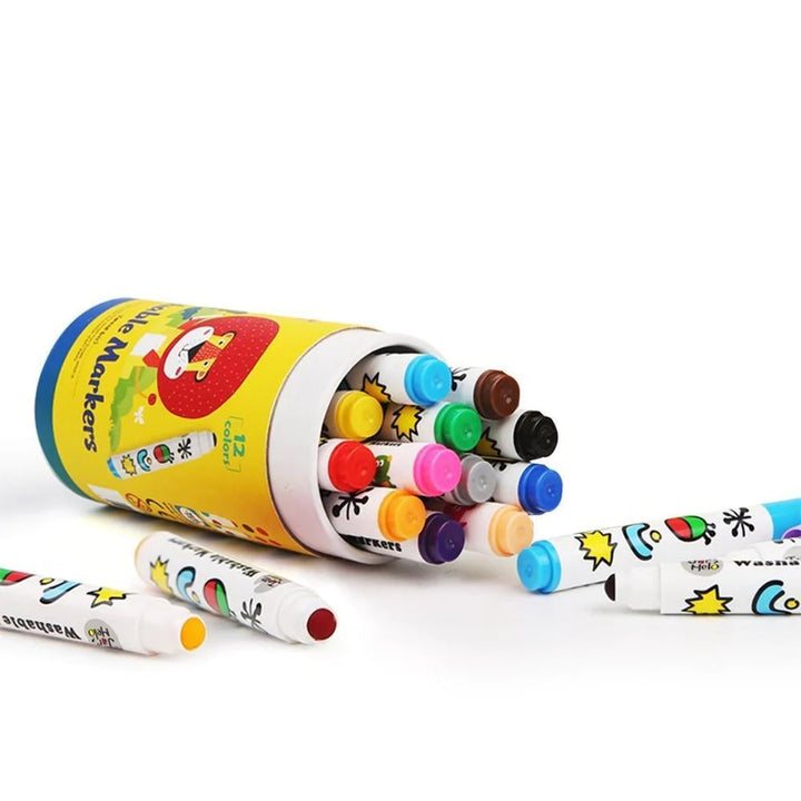 Special Round Tip Washable Markers (24 Colors)