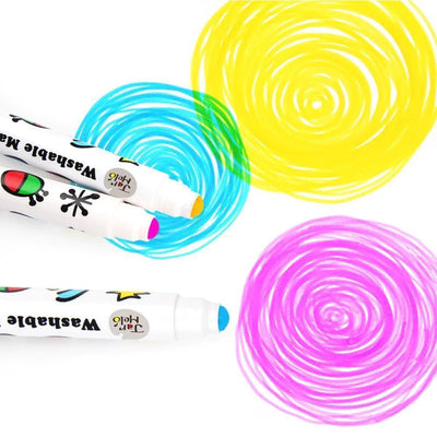 Special Round Tip Washable Markers (24 Colors)
