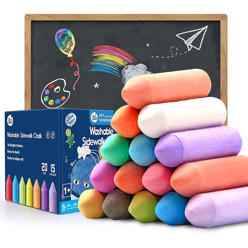 Washable Chalks Set of 15 Colors