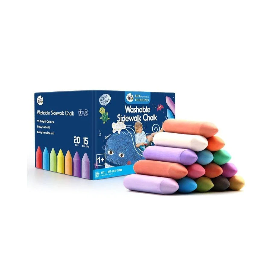 Washable Chalks Set of 15 Colors