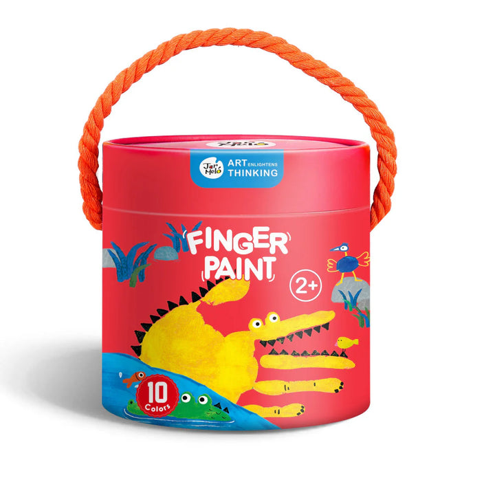 Jar Melo Washable Finger Paint Colors Set (2-4 Years)