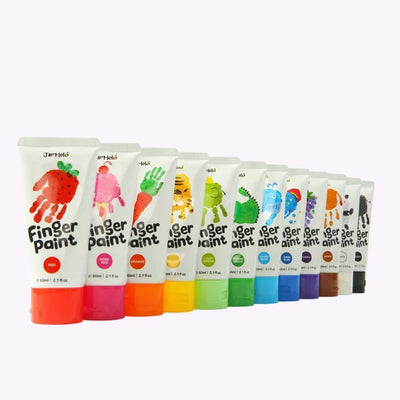 Washable Finger Paint Colors Set