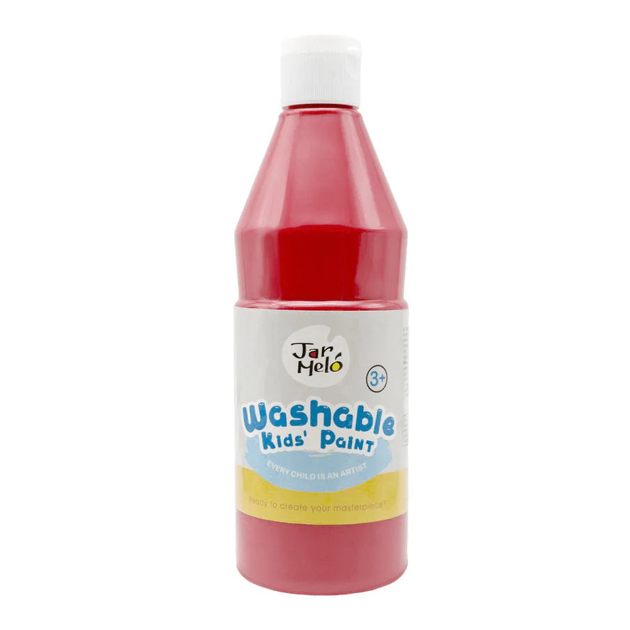 Washable Kids Paint 500ml - Red Color