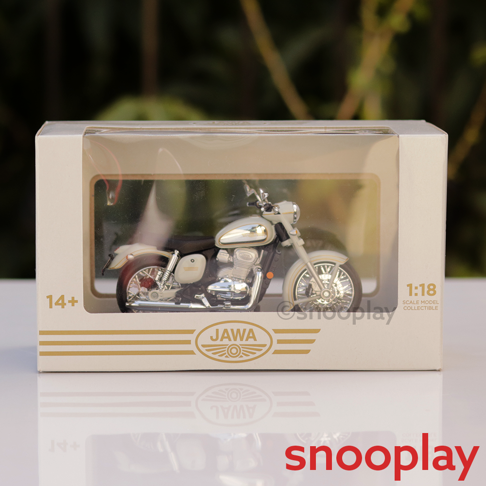 Original Jawa Yezdi Classic Licensed Diecast Bike | 1:18 Scale Model (14 Years Till Grown Ups)