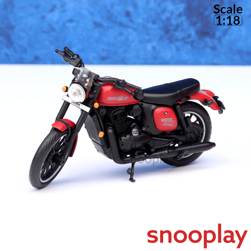 Maisto Original Jawa Yezdi Classic Licensed Diecast Bike | 1:18 Scale Model (14 Years till Grown Ups)
