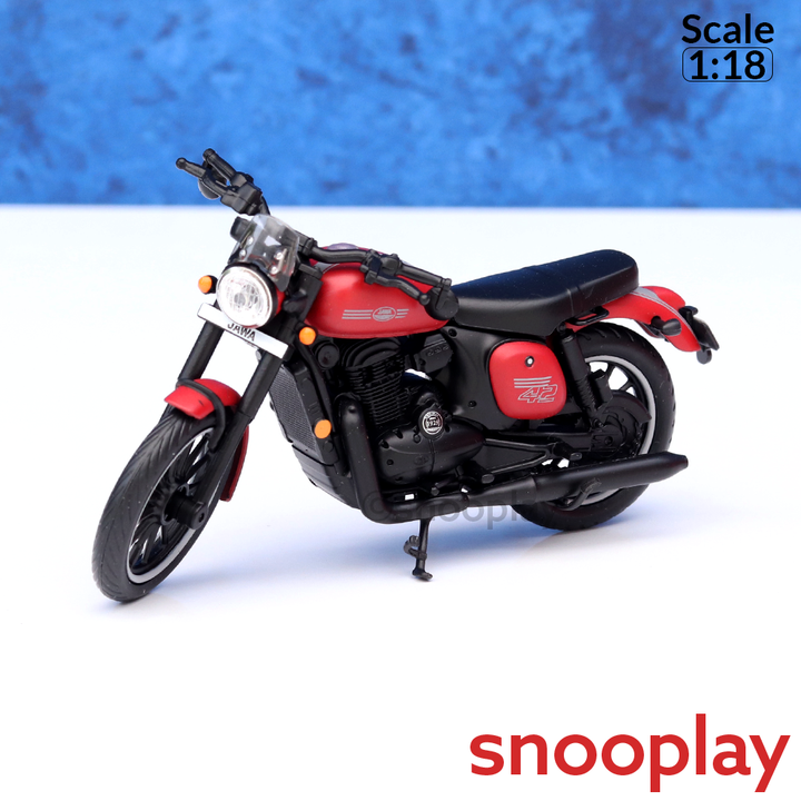 Maisto Original Jawa Yezdi Classic Licensed Diecast Bike | 1:18 Scale Model (14 Years till Grown Ups)