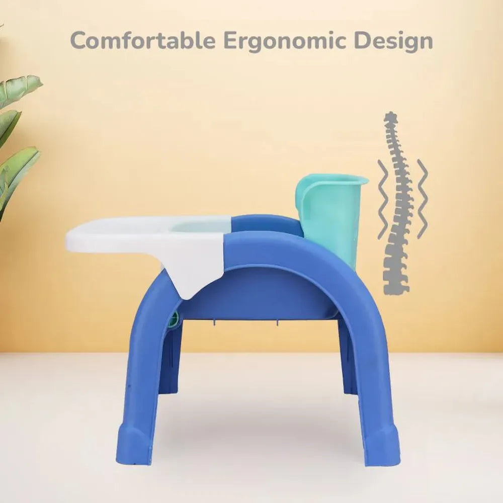 R for Rabbit Jelly Bean 3 in 1 Multi-Functional Kids Chair - Blue