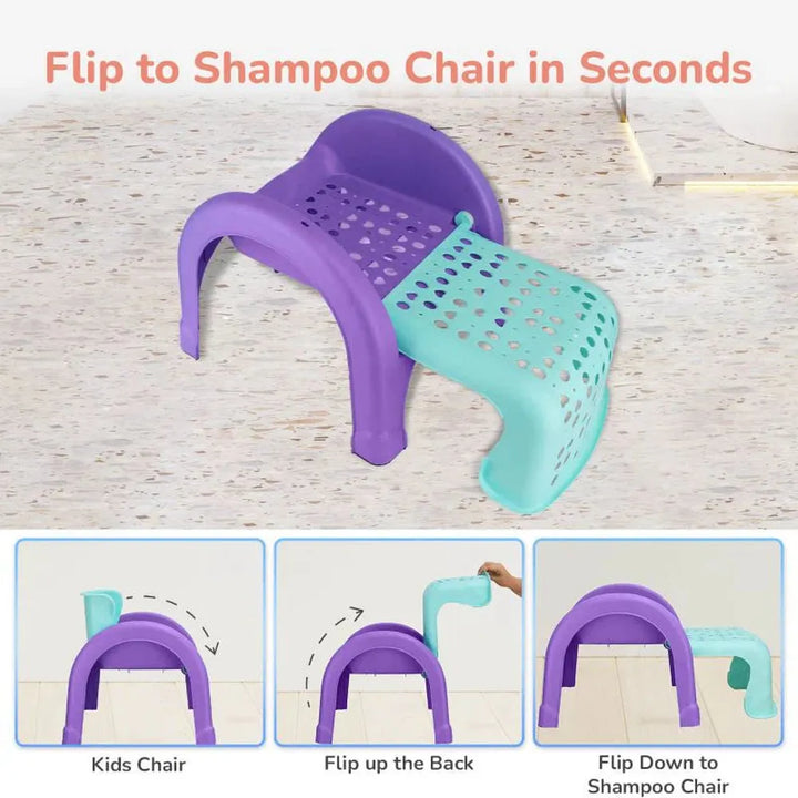 R for Rabbit Jelly Bean 3 in 1 Multi-Functional Kids Chair - Purple