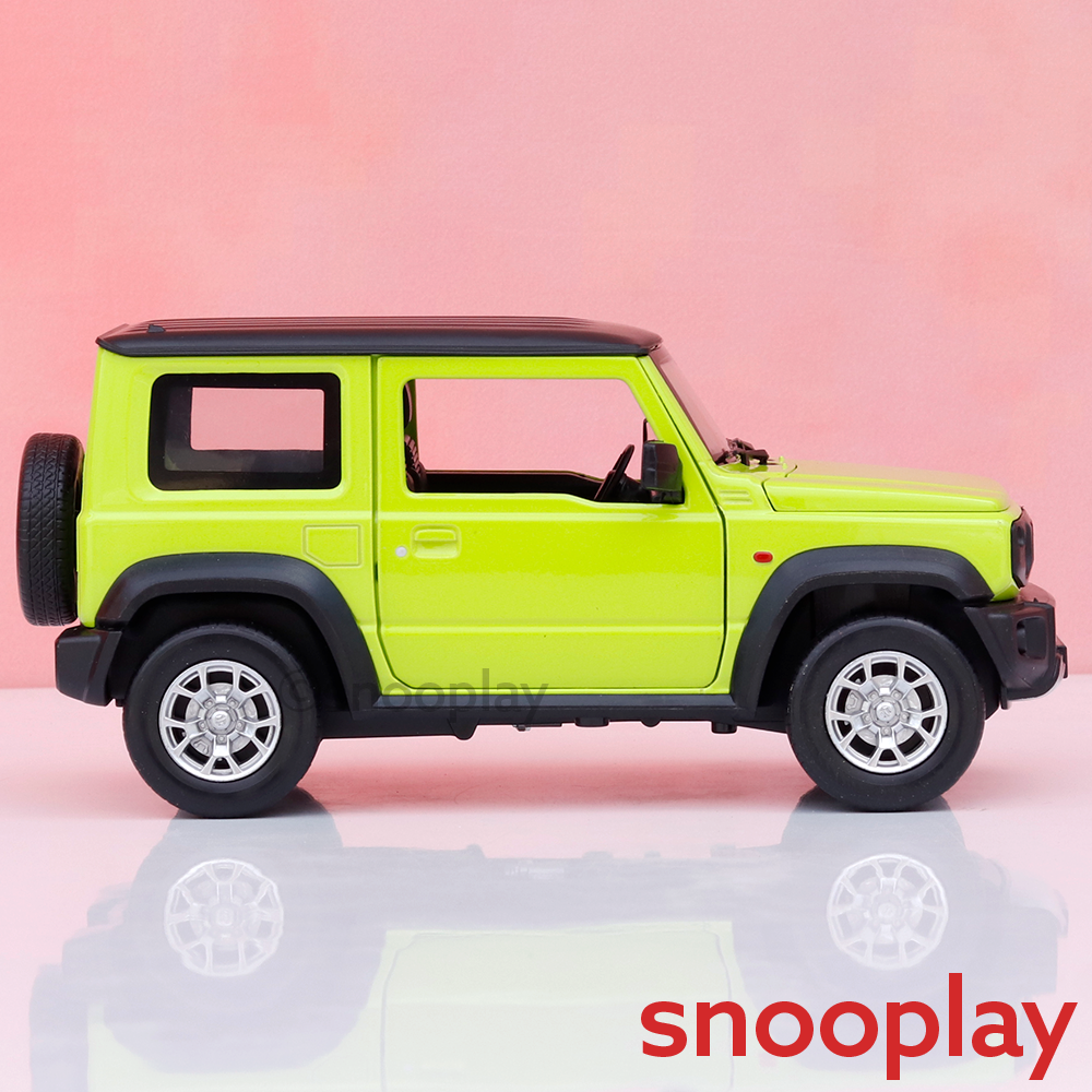 Suzuki Original Jimny 2018 Licensed Diecast Car with Openable Parts | 1:18 Scale (14 Years till Grown Ups)