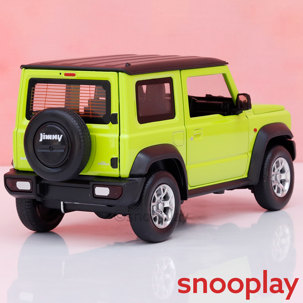 Suzuki Original Jimny 2018 Licensed Diecast Car with Openable Parts | 1:18 Scale (14 Years till Grown Ups)