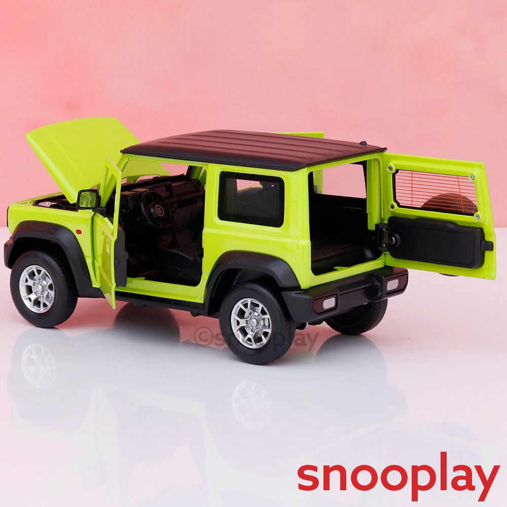 Suzuki Original Jimny 2018 Licensed Diecast Car with Openable Parts | 1:18 Scale (14 Years till Grown Ups)