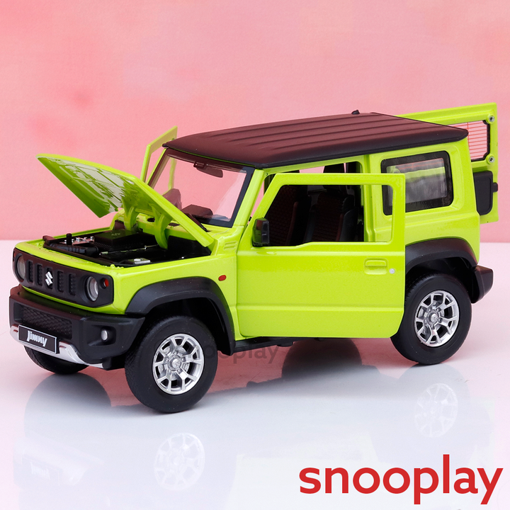 Suzuki Original Jimny 2018 Licensed Diecast Car with Openable Parts | 1:18 Scale (14 Years till Grown Ups)