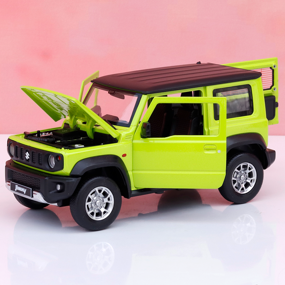 Suzuki Original Jimny 2018 Licensed Diecast Car with Openable Parts | 1:18 Scale (14 Years till Grown Ups)
