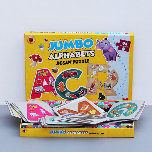 Applefun 'n' learn Jumbo Alphabets Jigsaw Puzzle - 94 Pieces (5-6 Years)