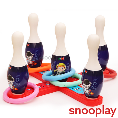 Jumbo Bowling Ring Toss Game