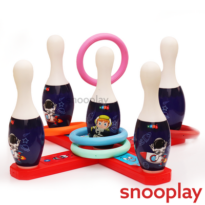 Jumbo Bowling Ring Toss Game