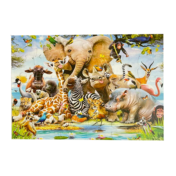 Jungle Jigsaw Puzzle Set (30 Pcs)