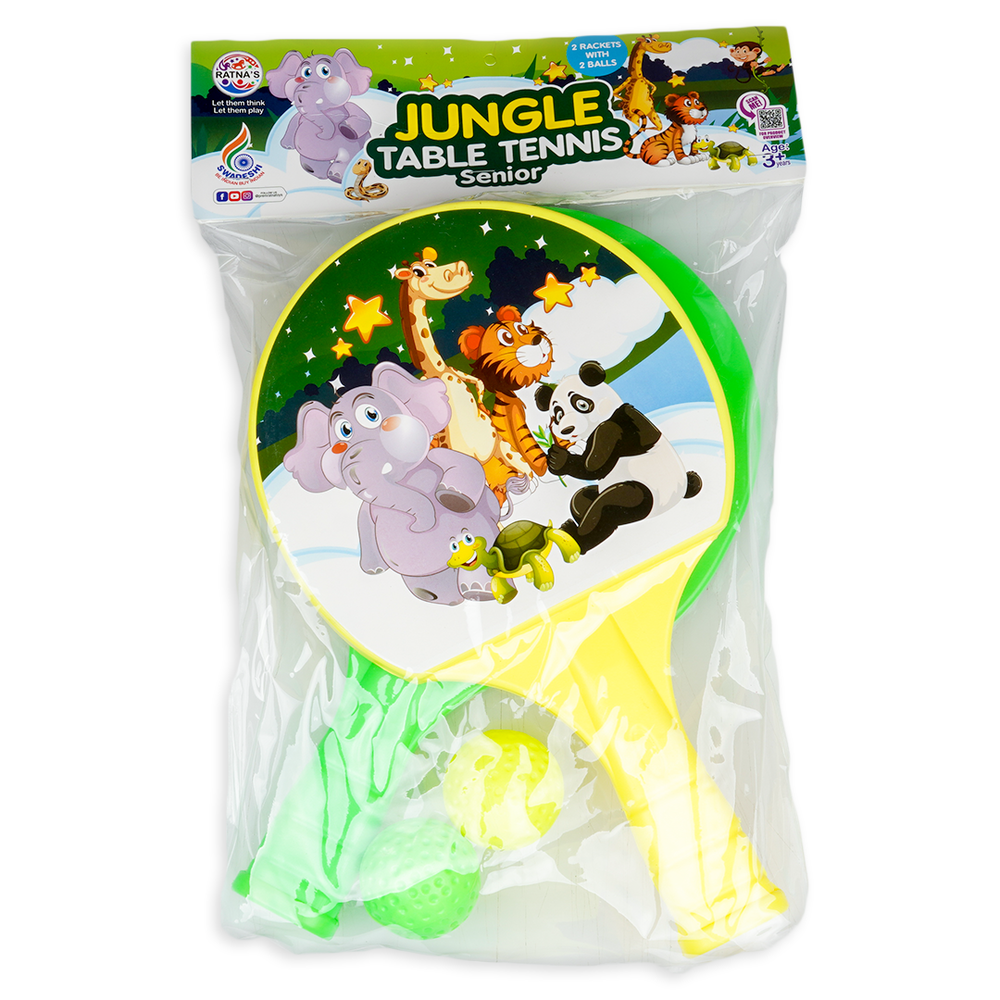 Return Gifts (Pack of 3,5,12) Super Champ Table Tennis Set Jungle