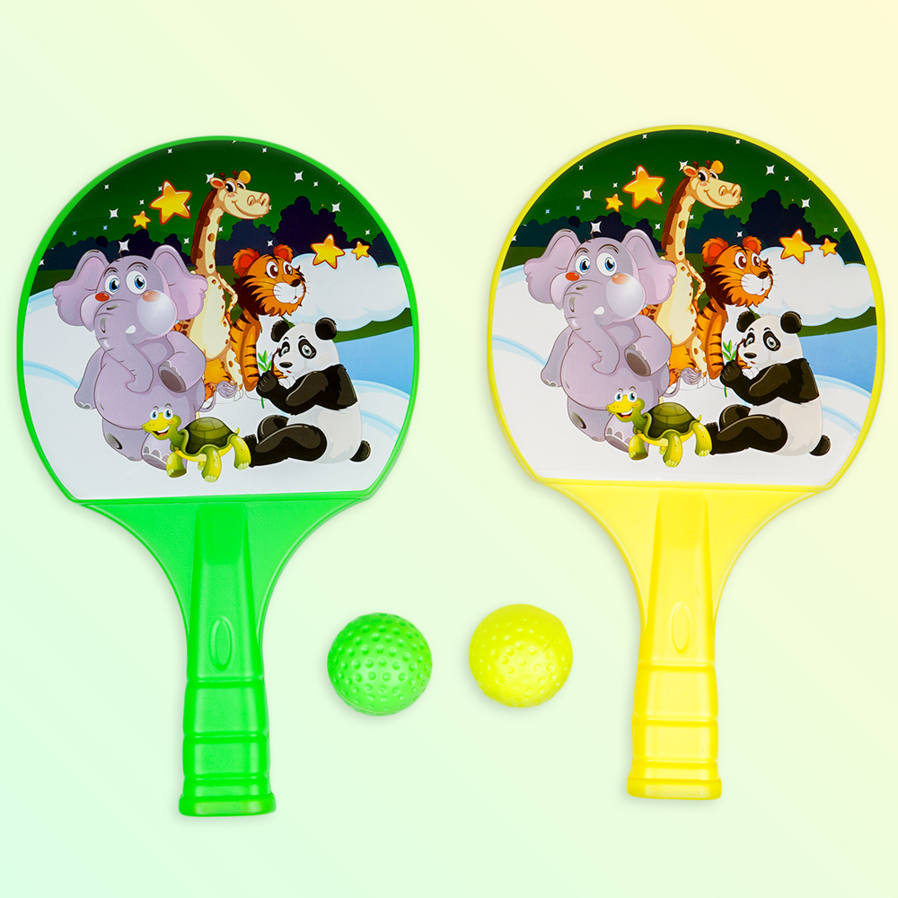 Return Gifts (Pack of 3,5,12) Super Champ Table Tennis Set Jungle