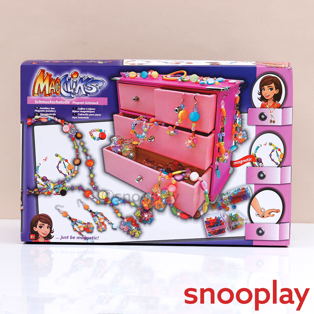 DIY Magnetic Bead Jewellery Box Kit | Make Your Own Accessories (8-14 Years)