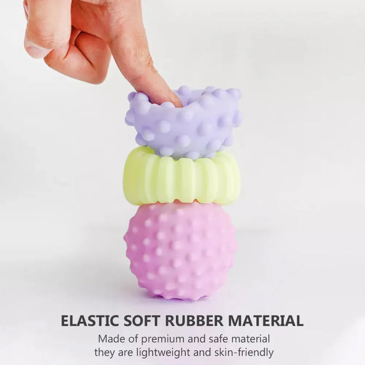 Kidology Montessori 6 Sensory Silicone Balls