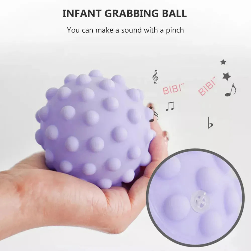 Kidology Montessori 6 Sensory Silicone Balls