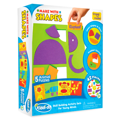 Make with Shapes - Animals Theme  -  Puzzle