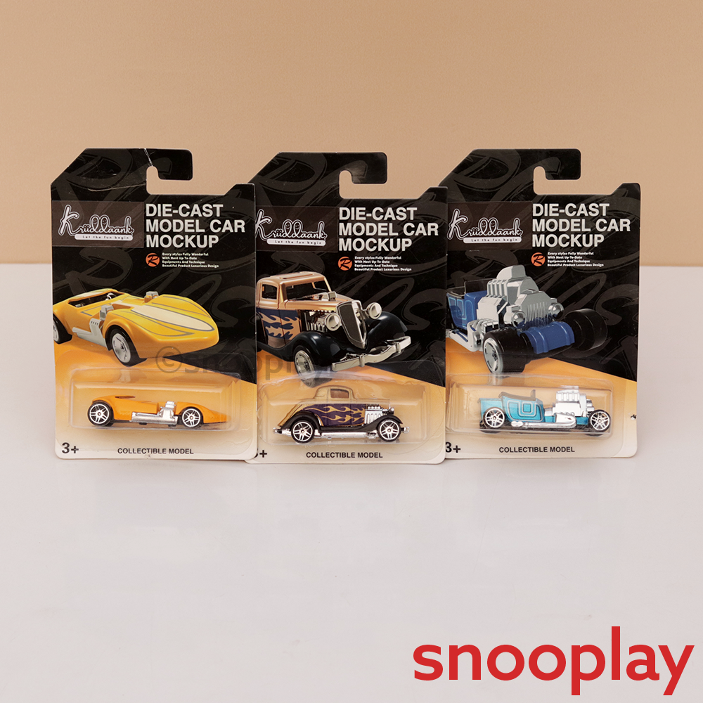 Set of 3 Vintage Cars [KD-5] (3 Years Till Grown Ups)