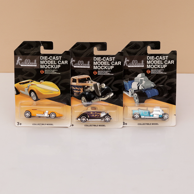 Set of 3 Vintage Cars [KD-5] (3 Years Till Grown Ups)