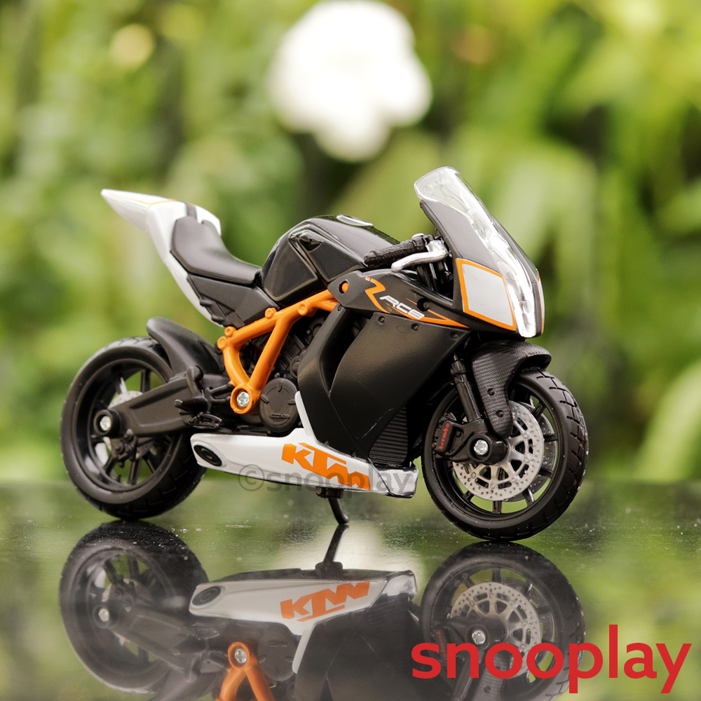 Original Licensed KTM 1190 RC8 R Diecast Bike | 1:18 Scale Model