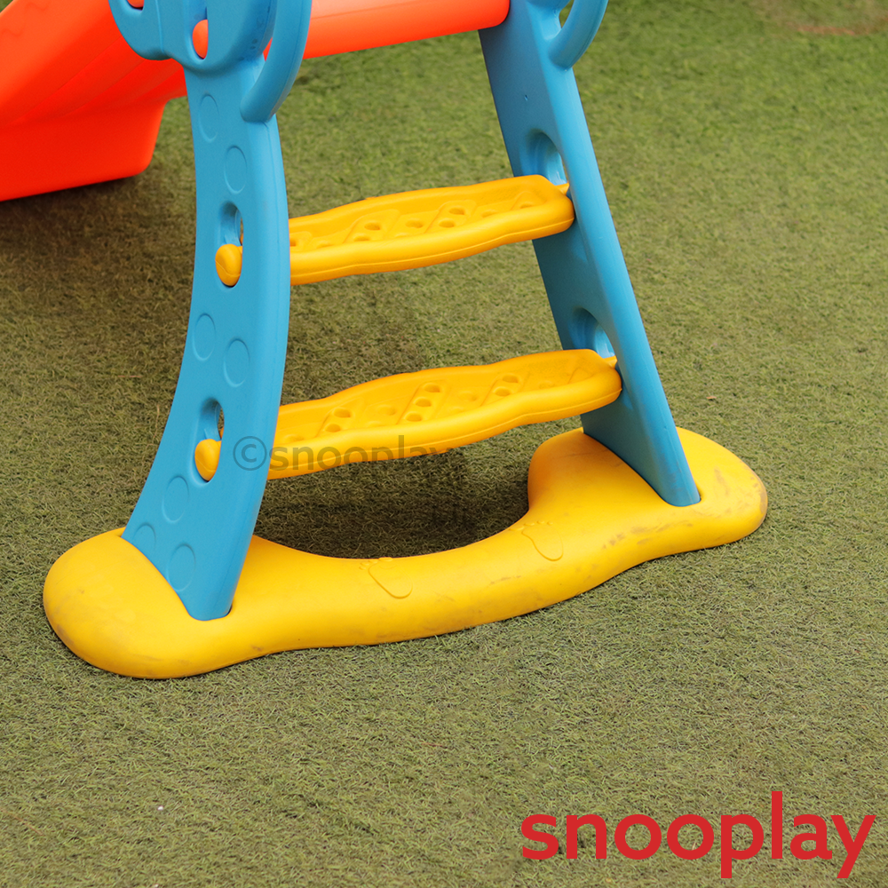 Kiddie Deluxe Slide | Plastic Kids Indoor & Outdoor Slide | Safe & Sturdy Play Slide for Children